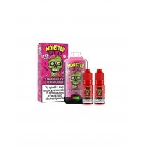Monster Puff 28K Kit Strawberry Gummy Bear Συσκευή 2ml & 2x10ml 20mg - ηλεκτρονικό τσιγάρο 310.gr